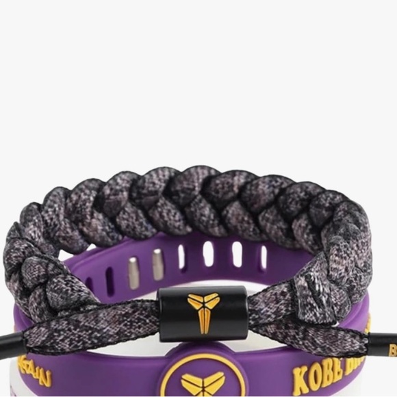 Kobe Bryant mamba forever bracelets - Picture 1 of 3